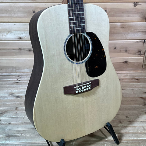 Martin D-X2E 12-String Acoustic Guitar - Natural