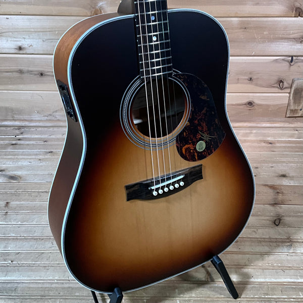 Maton Troubadour Dreadnought Acoustic Guitar - Satin Tobacco Sunburst