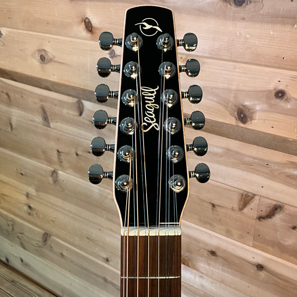 Seagull Seagull S12 Concert Hall Cutaway Spruce GT Presys II 12-String Acoustic Guitar - Sunburst