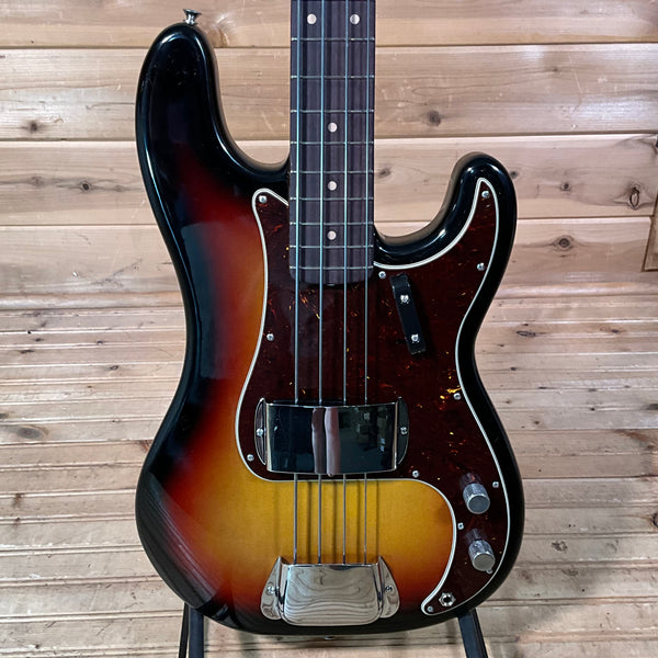 Fender James Jamerson 1962 Precision Electric Bass Guitar - 3-Tone Sunburst