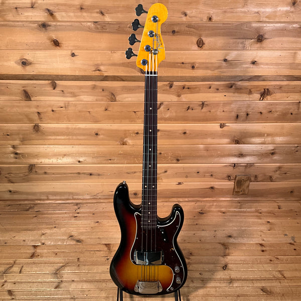 Fender James Jamerson 1962 Precision Electric Bass Guitar - 3-Tone Sunburst