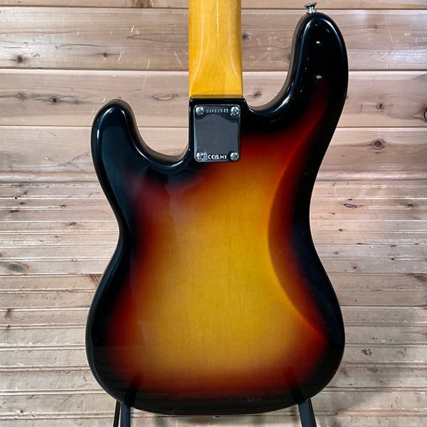 Fender James Jamerson 1962 Precision Electric Bass Guitar - 3-Tone Sunburst