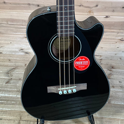 Fender CB-60SCE Acoustic Bass - Black