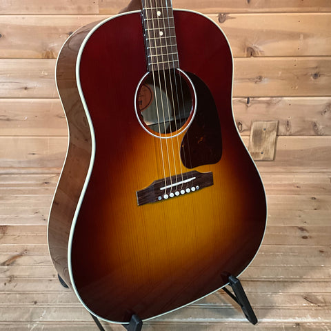 Gibson Custom Shop J-45 Standard Red Spruce Acoustic Guitar - Autumn Burst