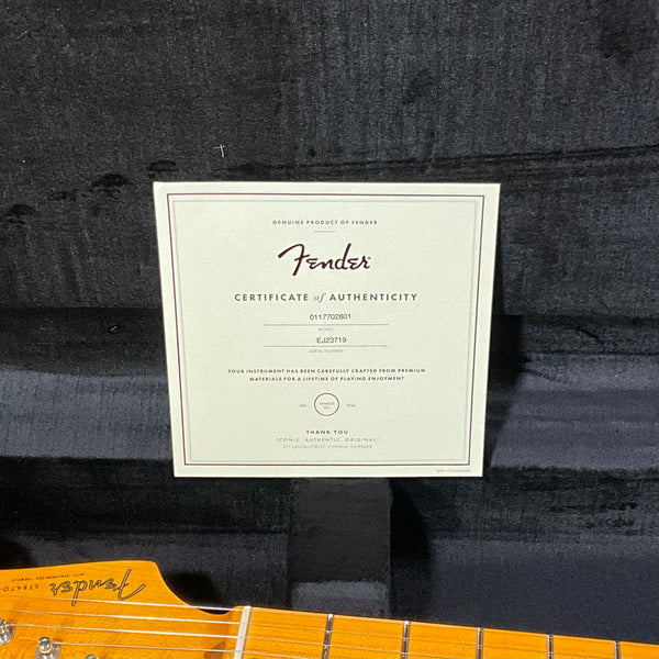 Fender Eric Johnson Stratocaster Electric Guitar - White Blonde