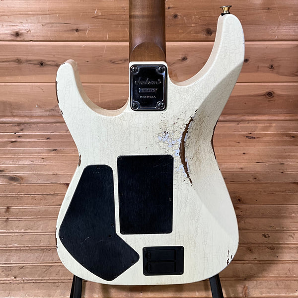 Jackson Custom Shop Phil Collins Signature Super Stratocaster Electric Guitar - Vanilla Shake