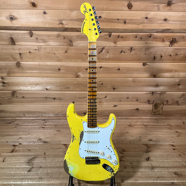 Fender Custom Shop 1969 Stratocaster Heavy Relic - Aged Canary Yellow