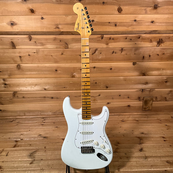 Fender Custom Shop Jimi Hendrix Voodoo Child Strat Journeyman Relic Electric Guitar - Olympic White