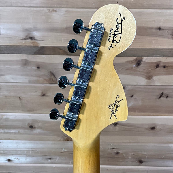 Fender Custom Shop Jimi Hendrix Voodoo Child Strat Journeyman Relic Electric Guitar - Olympic White