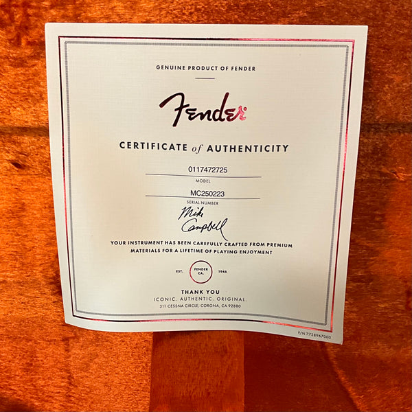 Fender Stories Collection Mike Campbell Red Dog Telecaster Electric Guitar - Red Dog Red