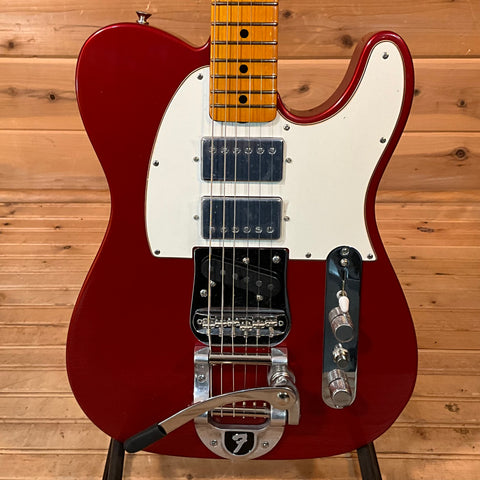 Fender Stories Collection Mike Campbell Red Dog Telecaster Electric Guitar - Red Dog Red