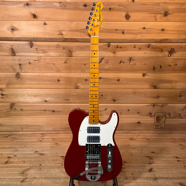 Fender Stories Collection Mike Campbell Red Dog Telecaster Electric Guitar - Red Dog Red