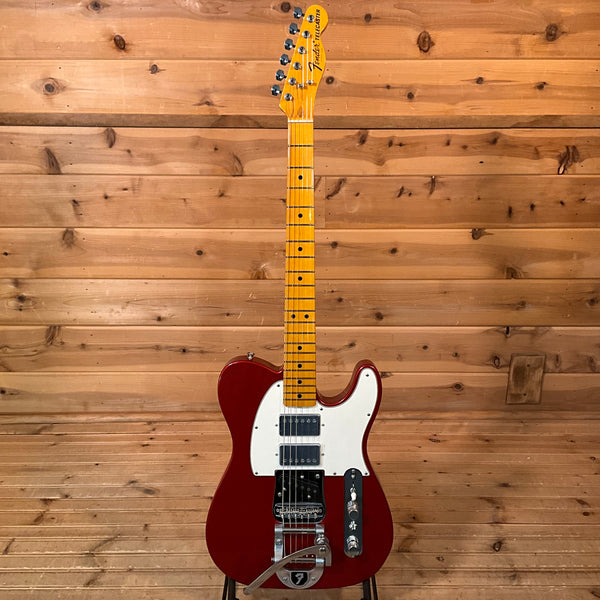 Fender Stories Collection Mike Campbell Red Dog Telecaster Electric Guitar - Red Dog Red