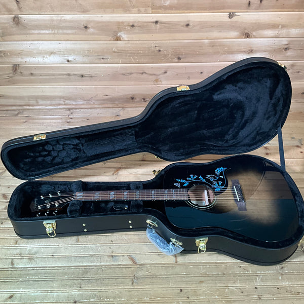 Epiphone Eric Church Hummingbird Dark Studio Acoustic Guitar - Cobra Burst