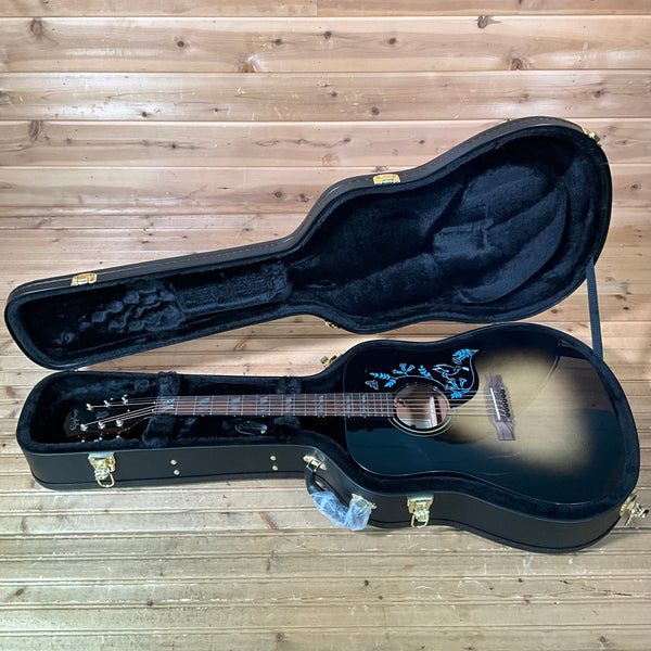 Epiphone Eric Church Hummingbird Dark Studio Acoustic Guitar - Cobra Burst