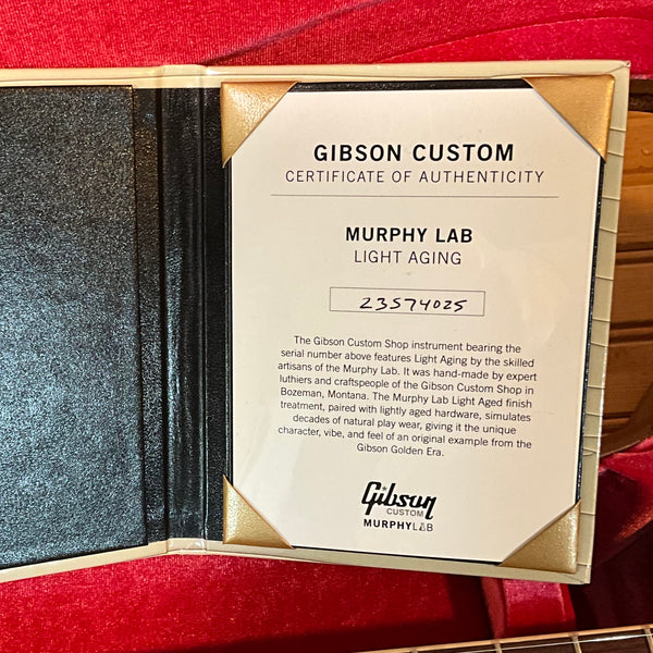 Gibson Custom 1957 SJ-200 Murphy Lab Light Aged Acoustic Guitar - Vintage Sunburst