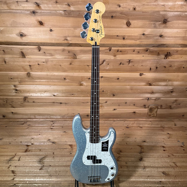 Fender 75th Anniversary Player II Sparkle Precision Electric Bass Guitar - Diamond Dust Sparkle