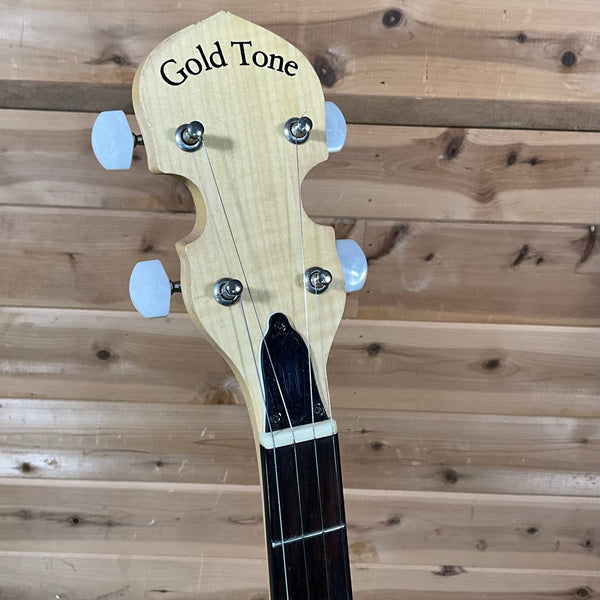 Gold Tone CC-100 5-String Openback Banjo USED - Natural