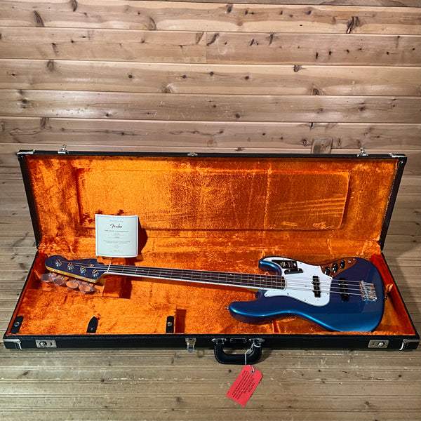 Fender American Vintage II 1966 Jazz Bass 4-String Electric Bass Guitar - Lake Placid Blue