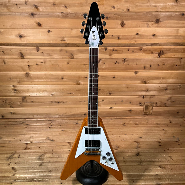 Gibson 70's Flying V Electric Guitar - Antique Natural