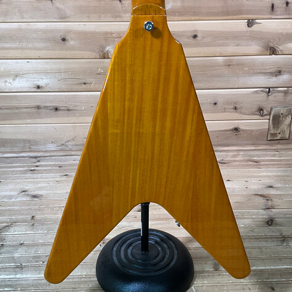 Gibson 70's Flying V Electric Guitar - Antique Natural