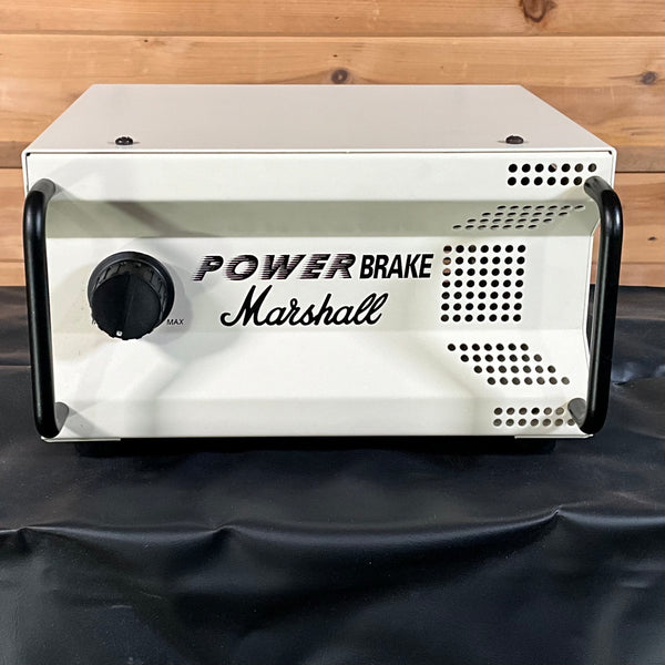 Marshall 1997 Anniversary Limited Edition 50W Guitar Amplifier Stack w/ PB100 Powerbrake Attenuator USED - White
