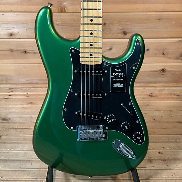 Fender Player II Modified Stratocaster Electric Guitar - Harvest Green Metallic