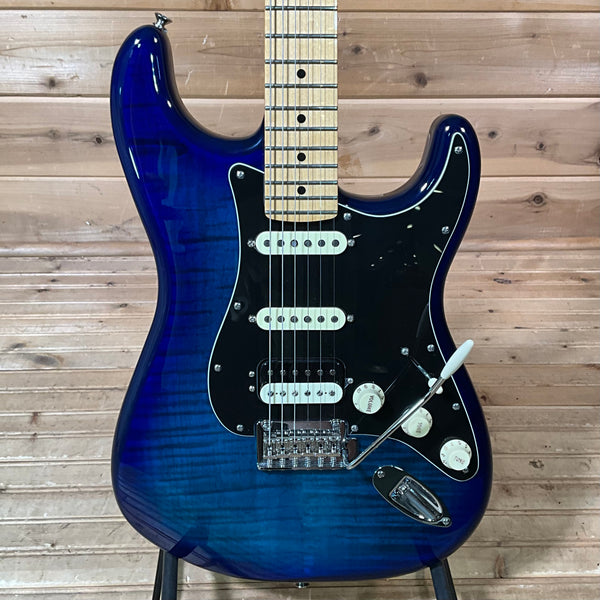 Fender Limited Edition Player II Stratocaster HSS Plus Top Electric Guitar USED - Blue Burst