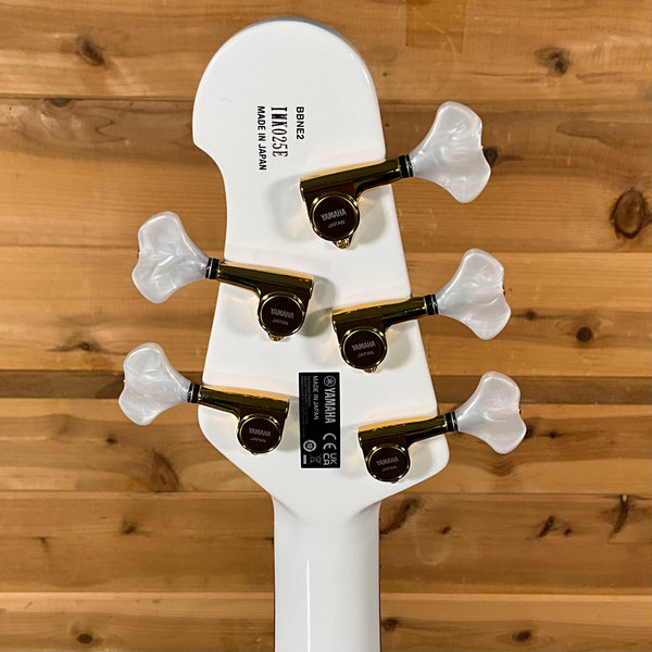 Yamaha BBNE2 Nathan East Signature Model Electric Bass - White