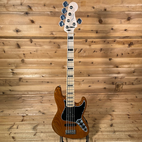 Fender Custom Shop Custom Classic V Electric Bass Guitar - Natural
