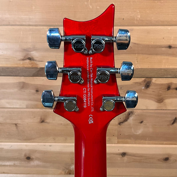 PRS SE Custom 24-08 Quilt - Charcoal Cherry Burst