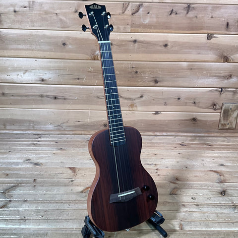 Kala Solid Body Electric Striped Ebony Tenor Ukulele KA-SB-EBY-T