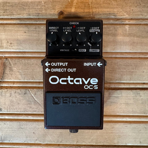 Boss Octave OC-5 Pedal USED