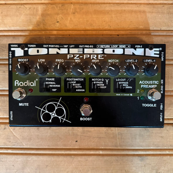 Radial Tonebone PZ-Pre Guitar Preamp USED