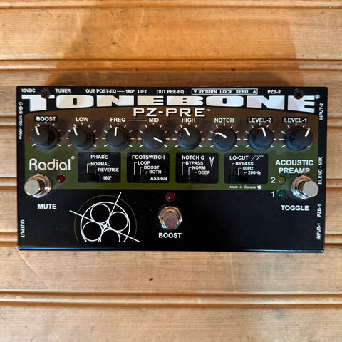 Radial Tonebone PZ-Pre Guitar Preamp USED