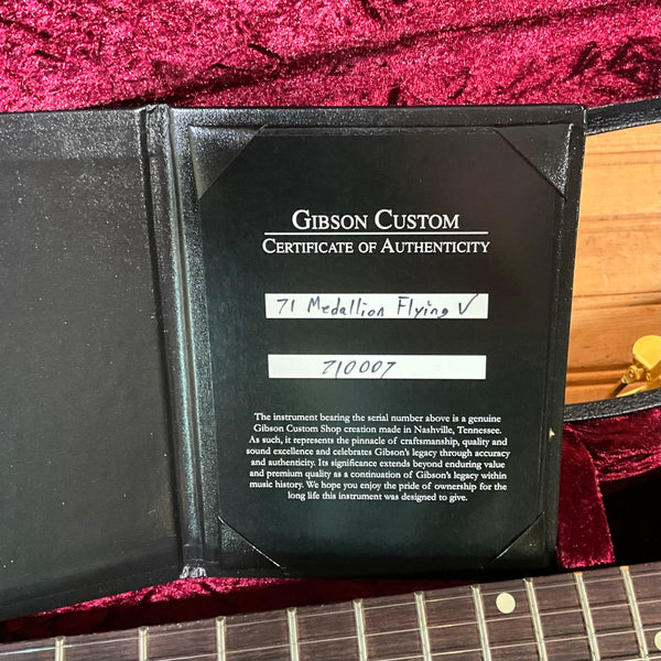 Gibson Custom 1971 Medallion V Reissue Electric Guitar - Cherry