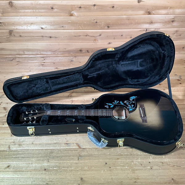 Epiphone Eric Church Hummingbird Dark Studio Acoustic Guitar - Cobra Burst