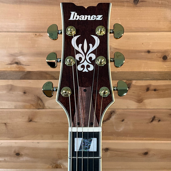 Ibanez Artstar AM153QA Electric Guitar - Dark Brown Sunburst