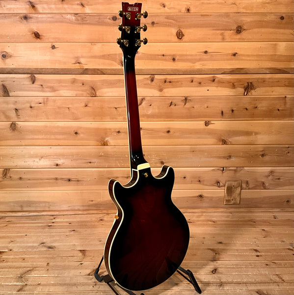 Ibanez Artstar AM153QA Electric Guitar - Dark Brown Sunburst