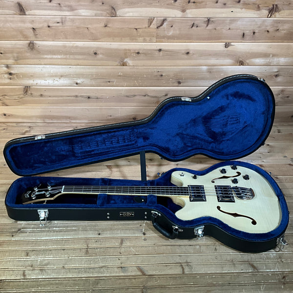 Guild Starfire II Flamed Maple Bass - Natural