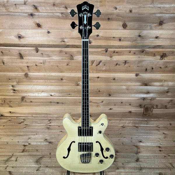Guild Starfire II Flamed Maple Bass - Natural