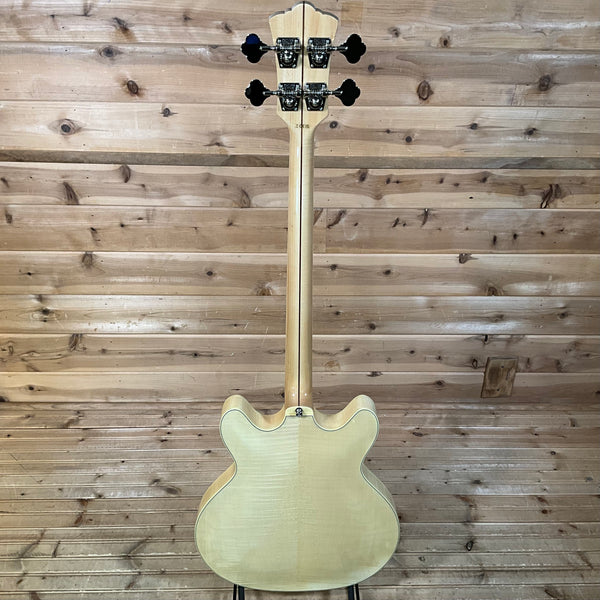 Guild Starfire II Flamed Maple Bass - Natural