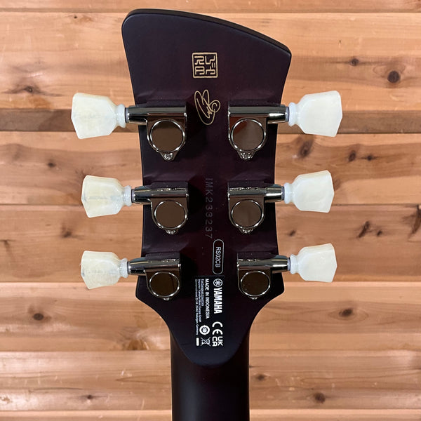 Yamaha Chris Back Signature Electric Guitar - Honey Gold