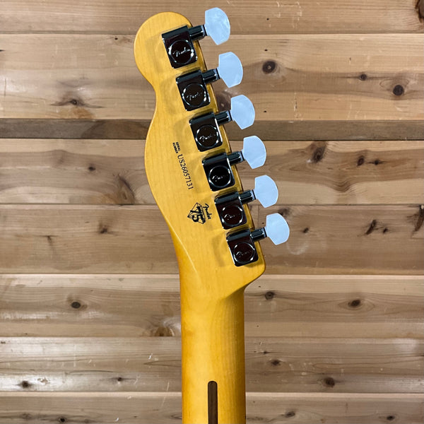 Fender 75th Anniversary American Professional Classic Carbonita Telecaster Electric Guitar - Ice Blue Metallic