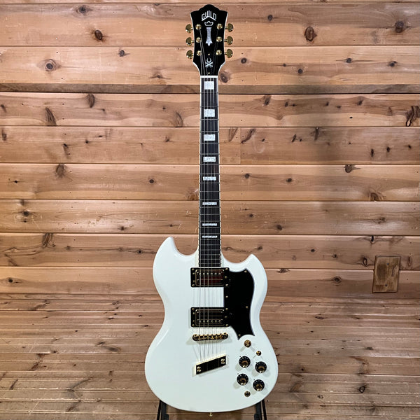 Guild Polara Kim Thayil Electric Guitar - Vintage White