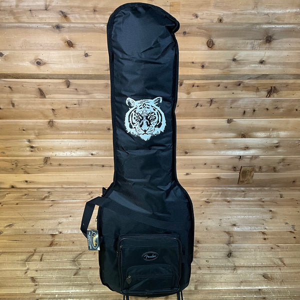 Fender Limited Edition Mike Kerr Signature Jaguar Electric Bass Guitar USED - Tiger's Blood Orange