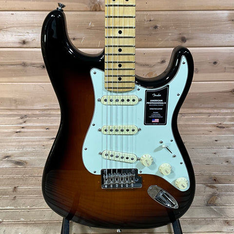 Fender American Professional II Stratocaster Electric Guitar - Anniversary 2-Color Sunburst