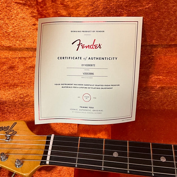 Fender American Vintage II 1965 Stratocaster Electric Guitar - Sonic Blue