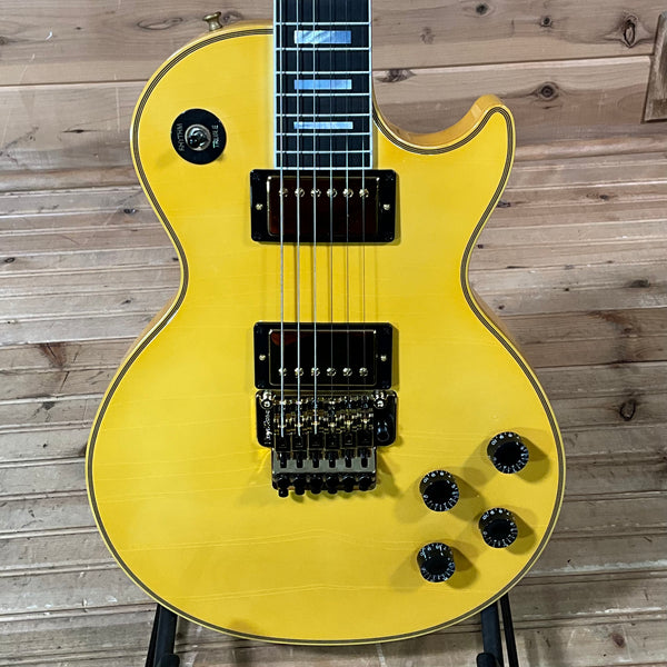 Gibson Custom M2M Murphy Lab Les Paul Axcess Heavy Antique Electric Guitar - Alpine White