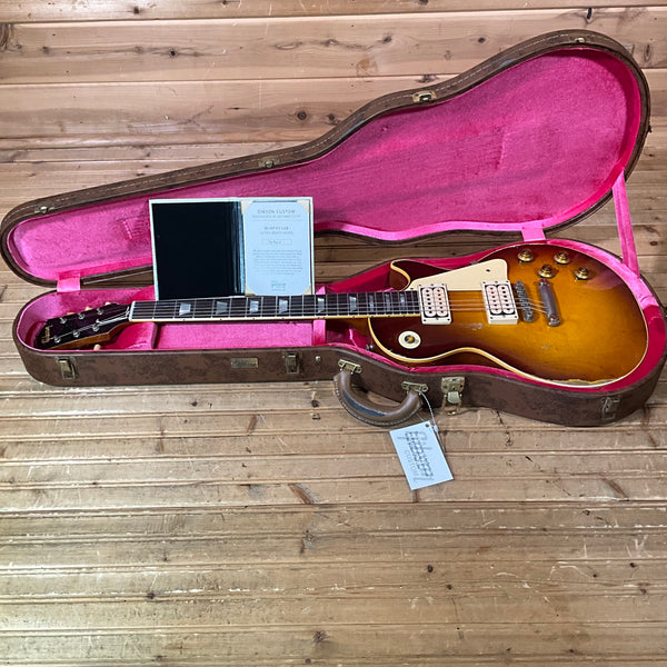Gibson Custom LE 1957 Les Paul Ultra Heavy Aged Electric Guitar - Refin Burst